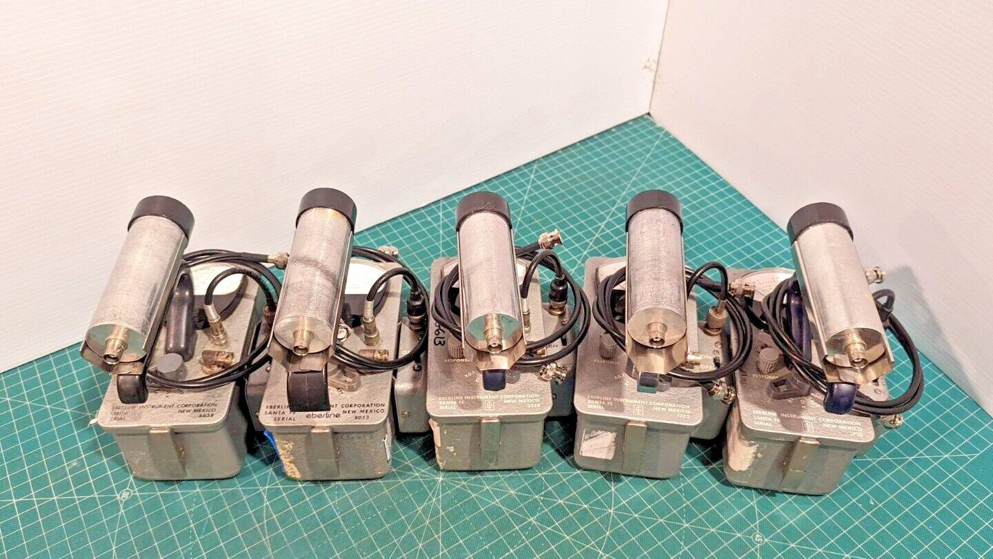 1x CLEAN Eberline E-120 Survey Meter And Probe Tested, Verified, and GUARANTEED