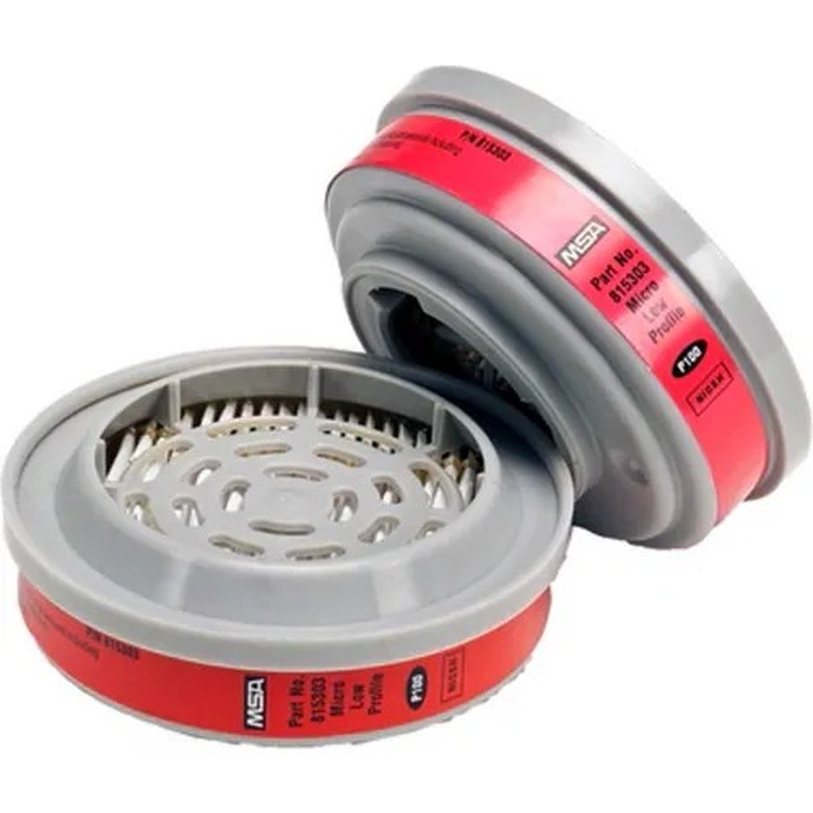 MSA Advantage? Low Profile Respirator Cartridges, P100, 2/Pk, 815369