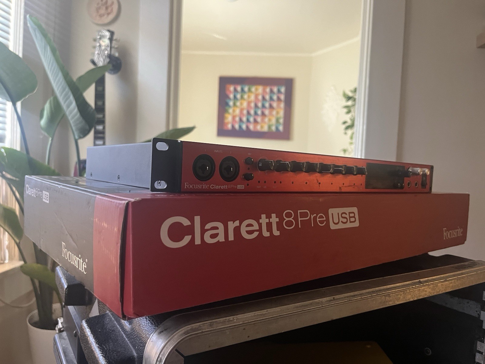 Focusrite Clarett+ 8Pre Rack Mountable USB-C Audio Interface