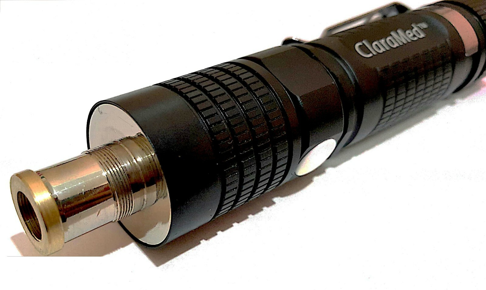 ClaraMed smartphone endoscope adapter with ACMI compatible LED light source S5