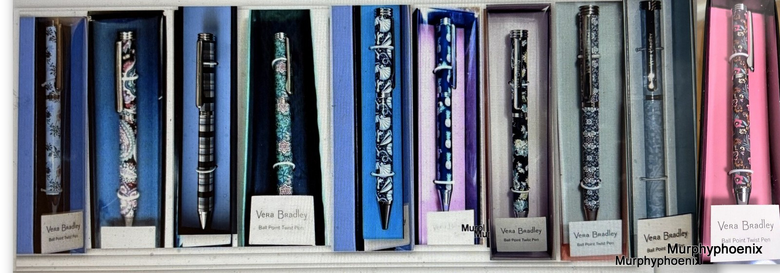 Vera Bradley Twist Ball Point Pen NIB Choose Pattern (24363)