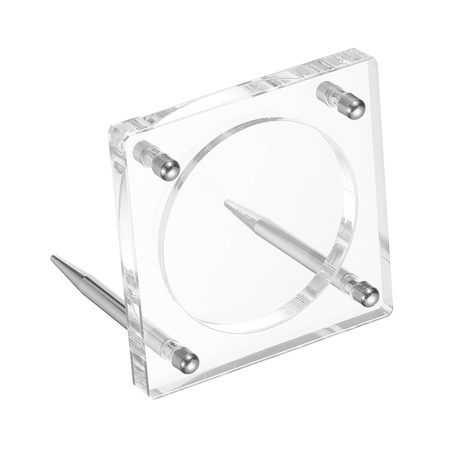 2.5" Acrylic Coin Display Frame 3D Floating Display Case Holder Single Slot