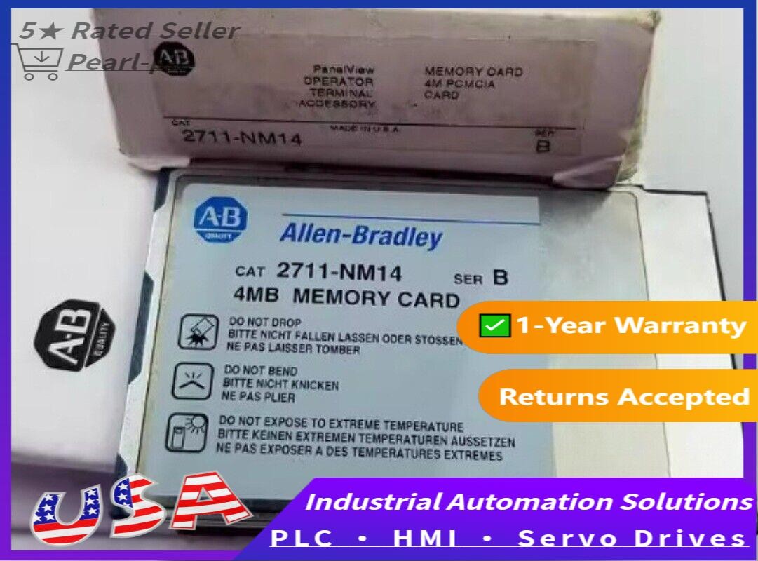 New In Box AB 2711-NM14 4MB Memory Card Free fast shipping 2711NM14