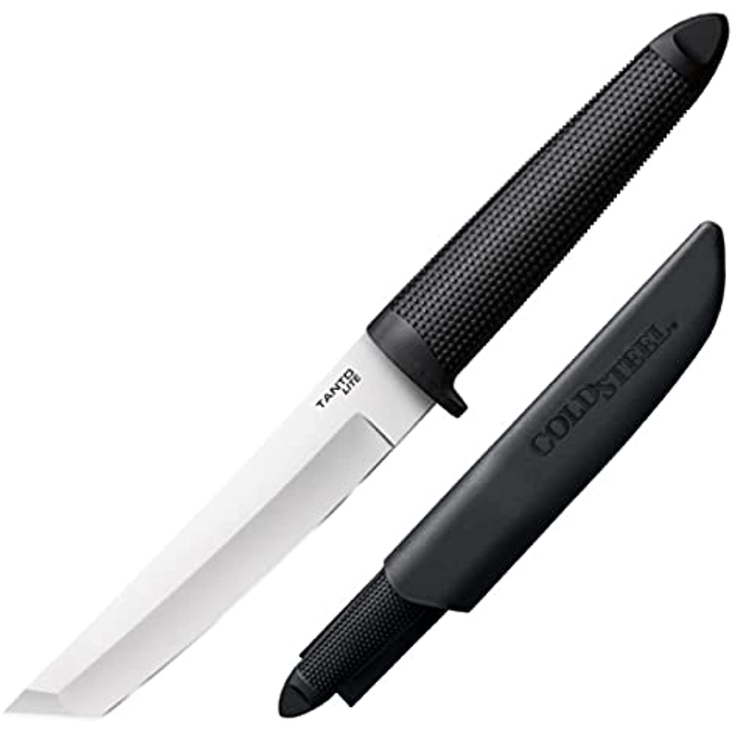 Cold Steel Tanto Lite Fixed 6 in Blade Kray-Ex Handle, Black (20TL)
