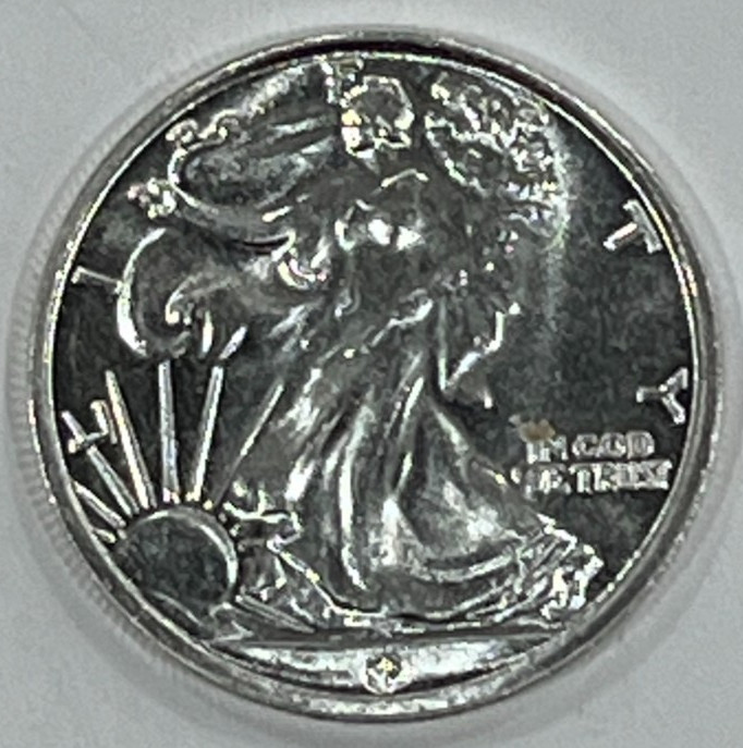 1/10 oz .999 Fine Silver Round – Walking Liberty Design