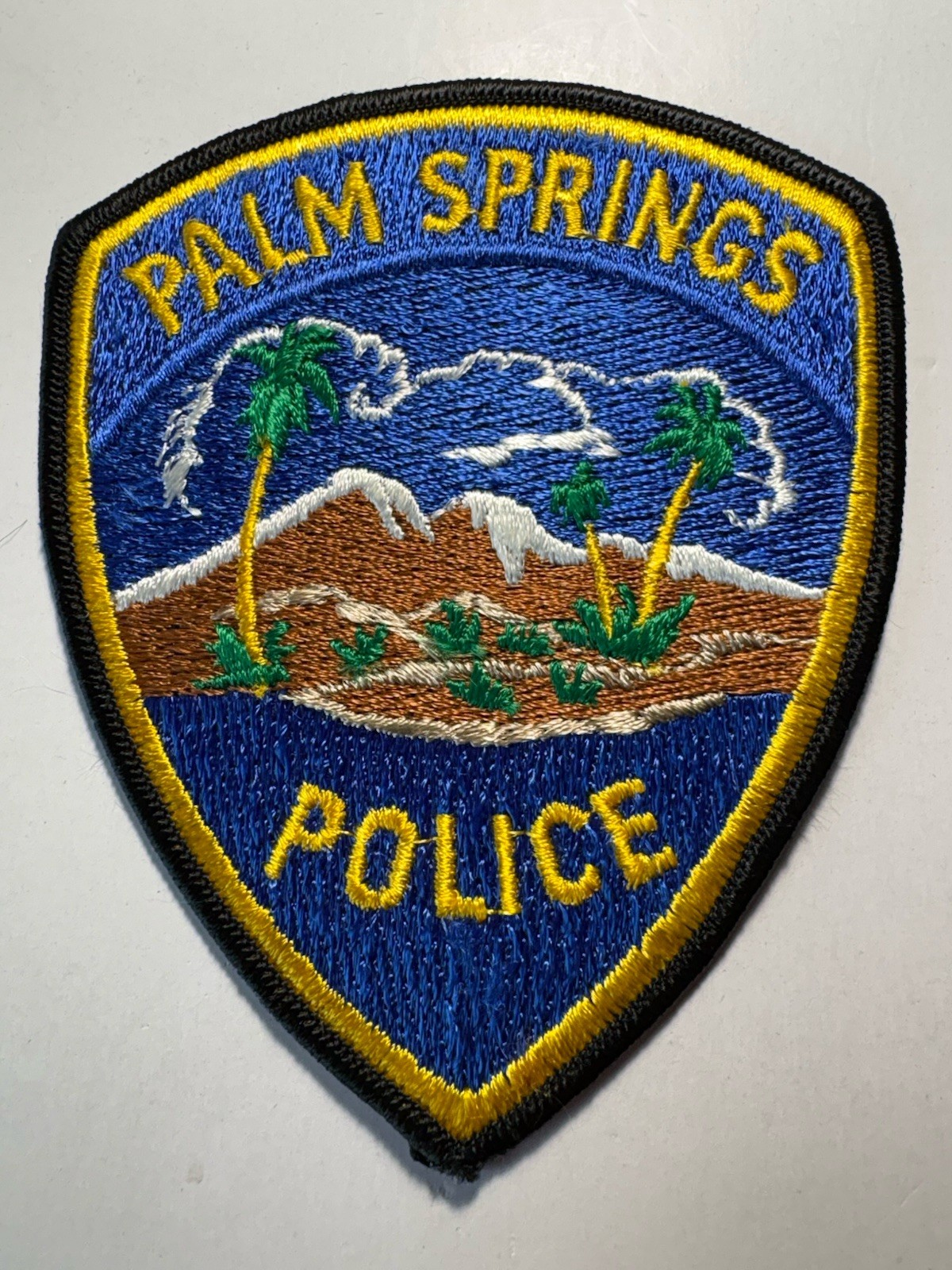 Palm Springs California Police Patch ~ New