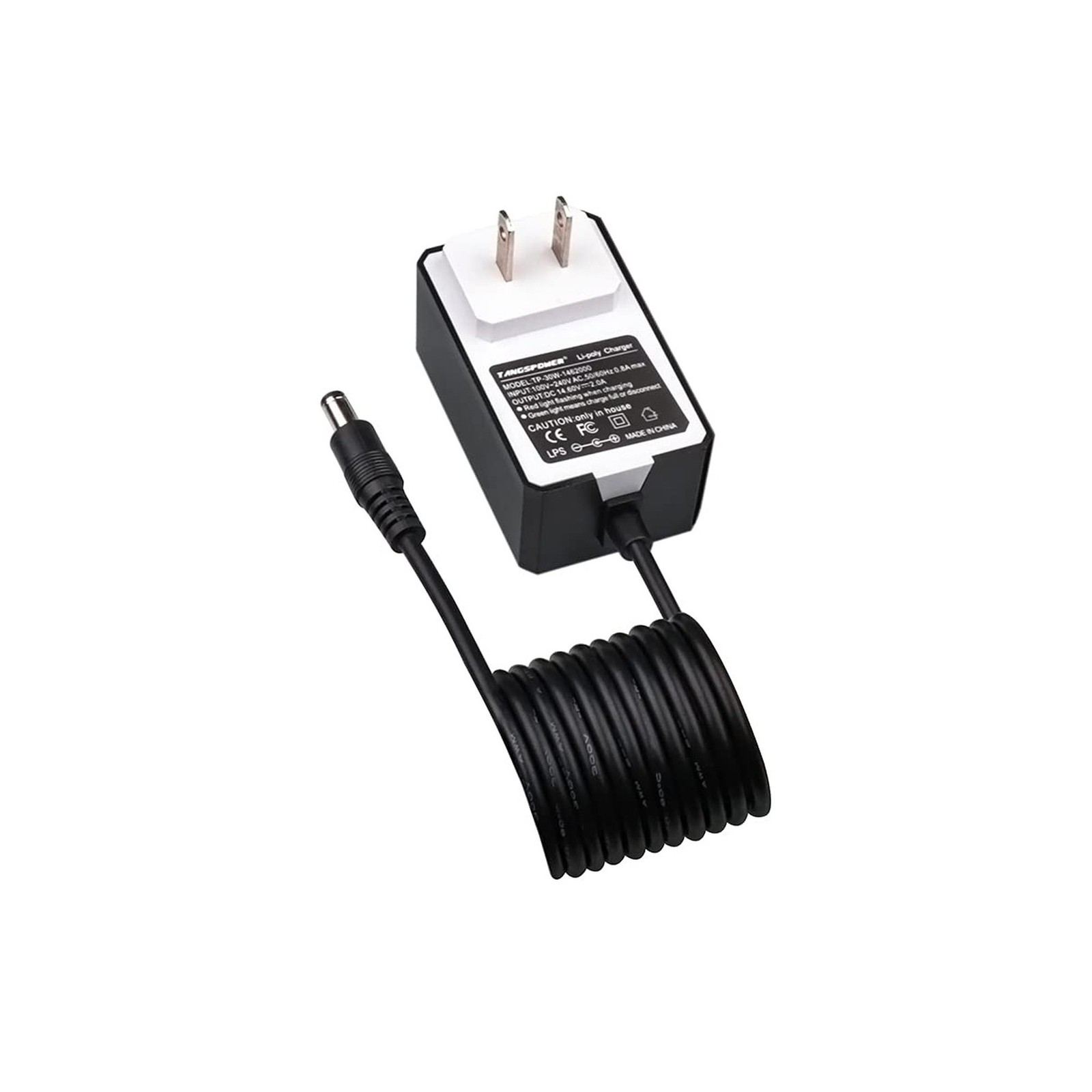14.6V 2A Battery Charger for 12V 12.8V 14.6V with DC 5.5 x 2.1 mm Connector 1...
