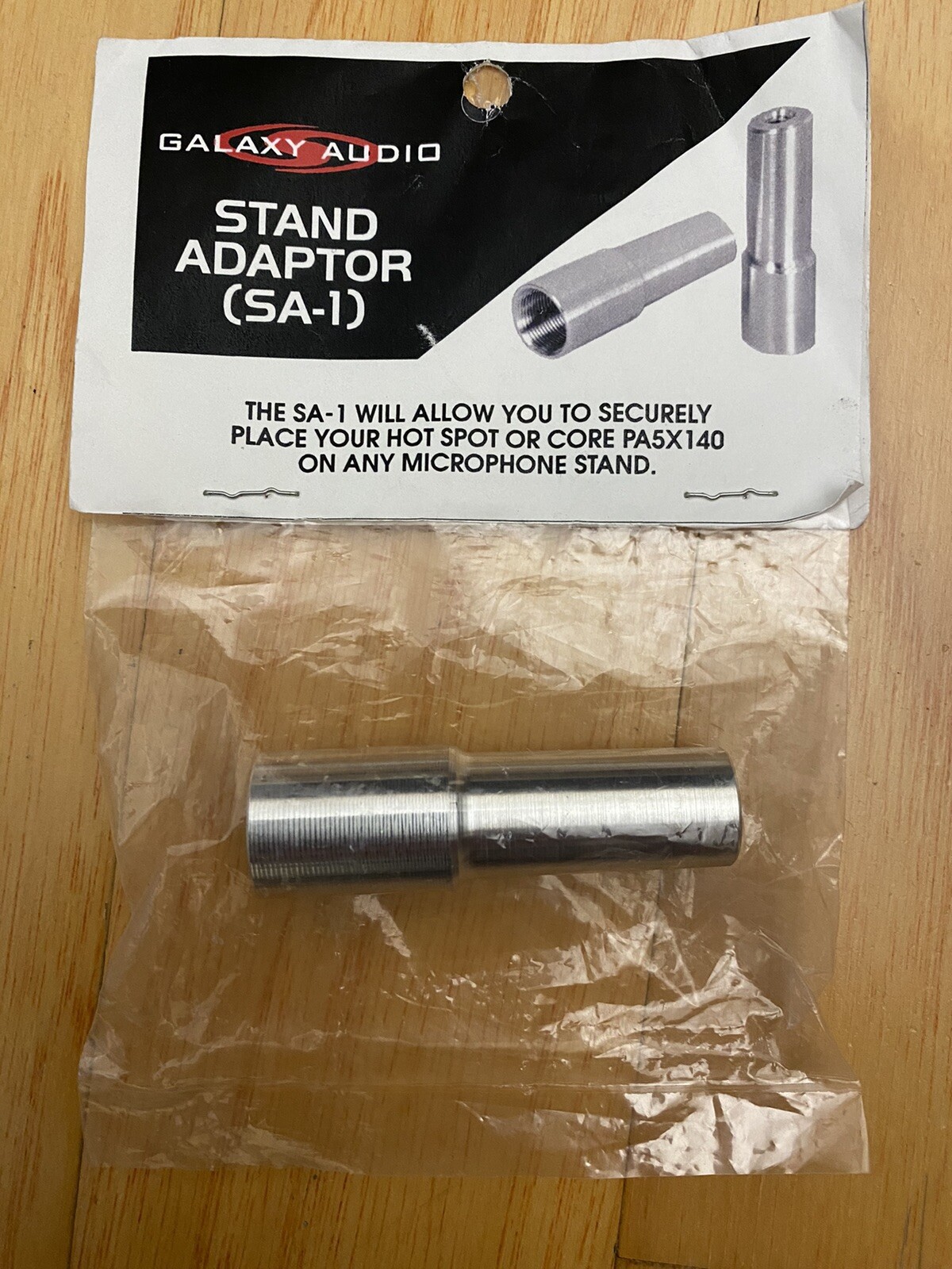 Galaxy Audio MSA-1 Mic Stand Adapter for Hot Spot Monitors