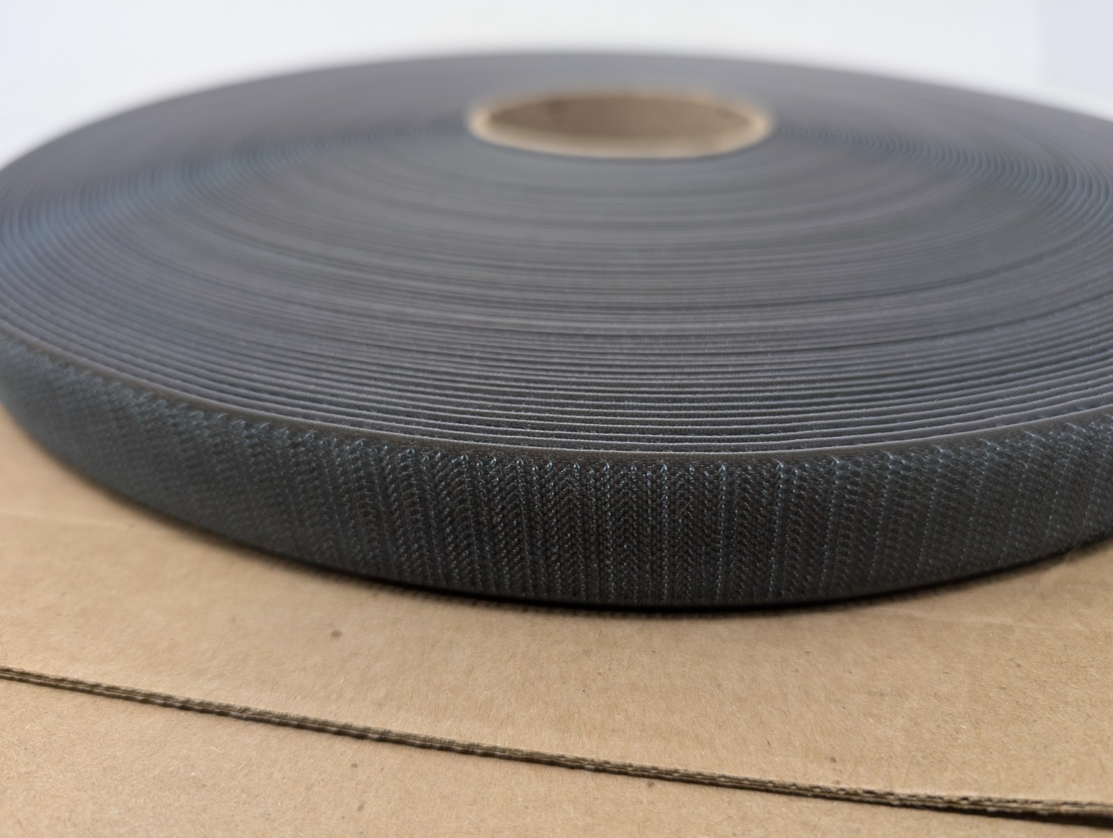 Official VELCRO® Brand 1" Hook Tape Wolf Gray Sew-On 50 Yards MIL-SP (UU)