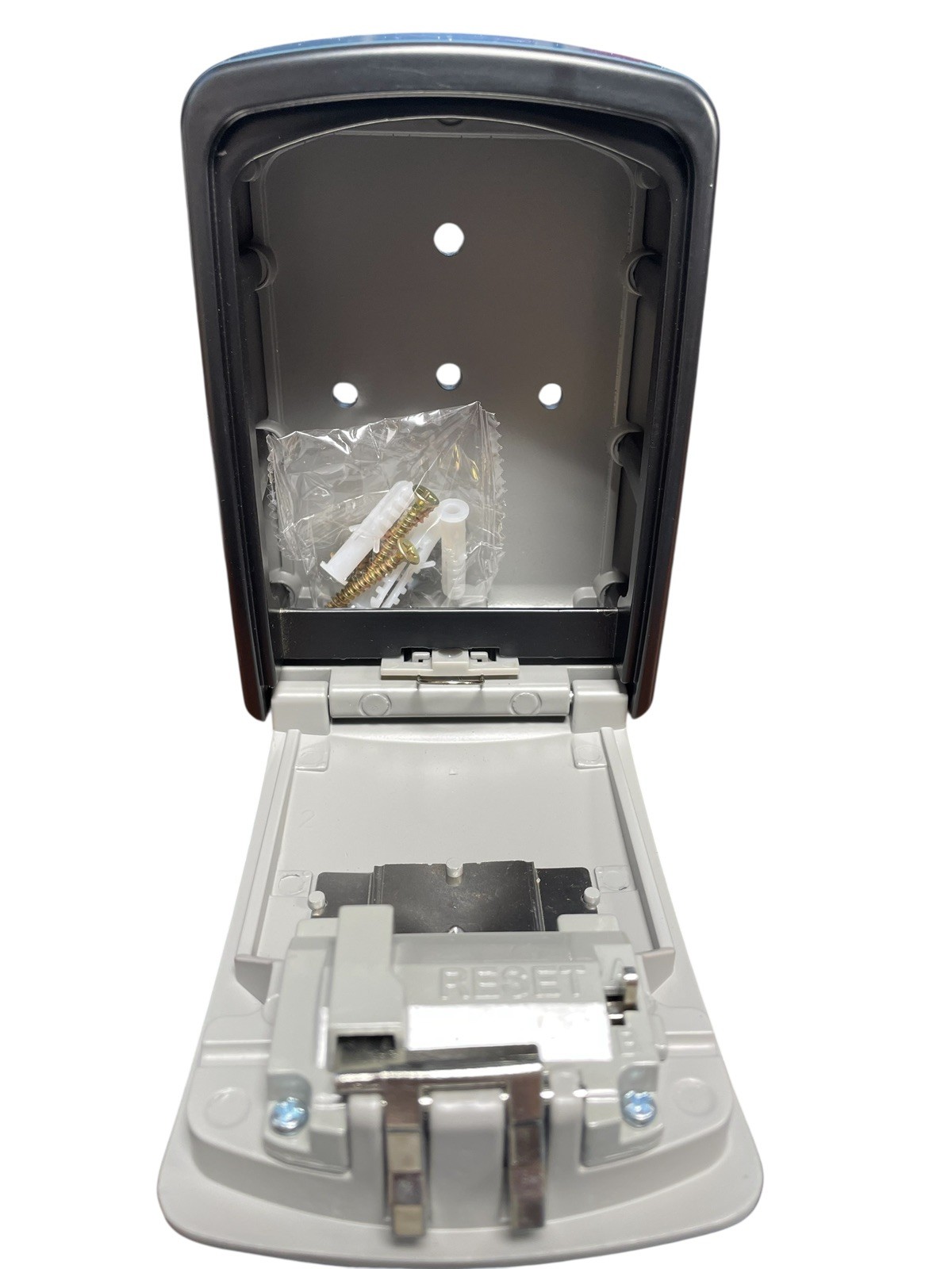 Large Combination Key Storage Lock Box, Outdoor Key Safe Wall Mounted, Theft
