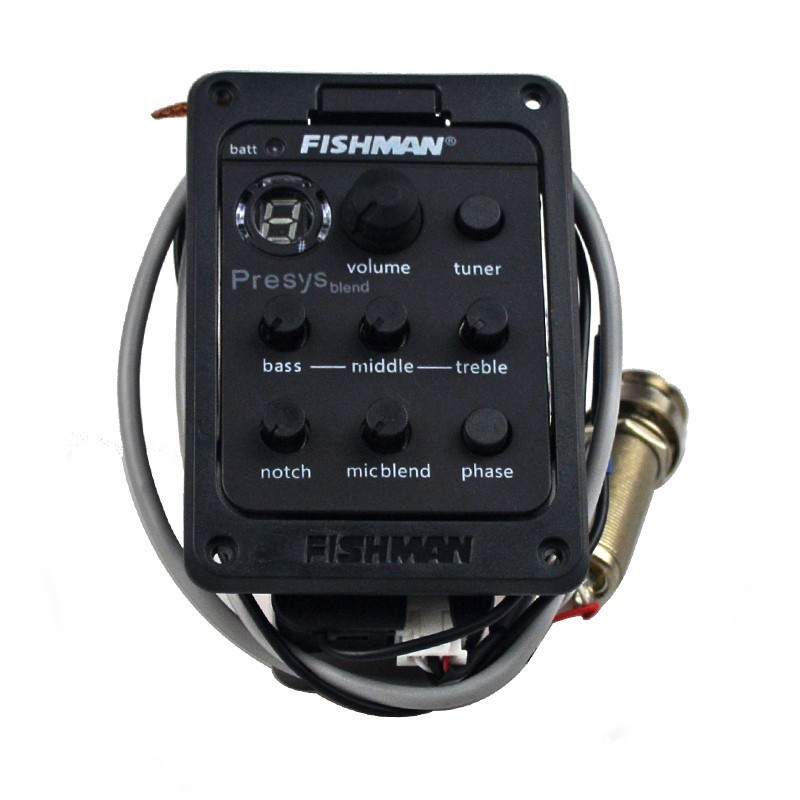 Blend Preamp Acoustic Guitar Equalizer Tuner Pickup ABS For Fishman 301 Presys