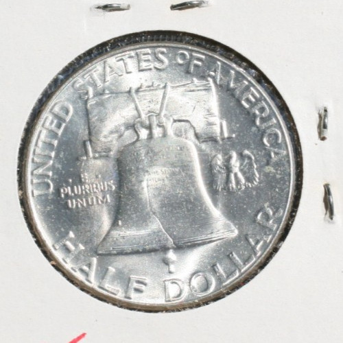 1955 GEM BU FRANKLIN HALF DOLLAR *BUGS BUNNY VARIETY*