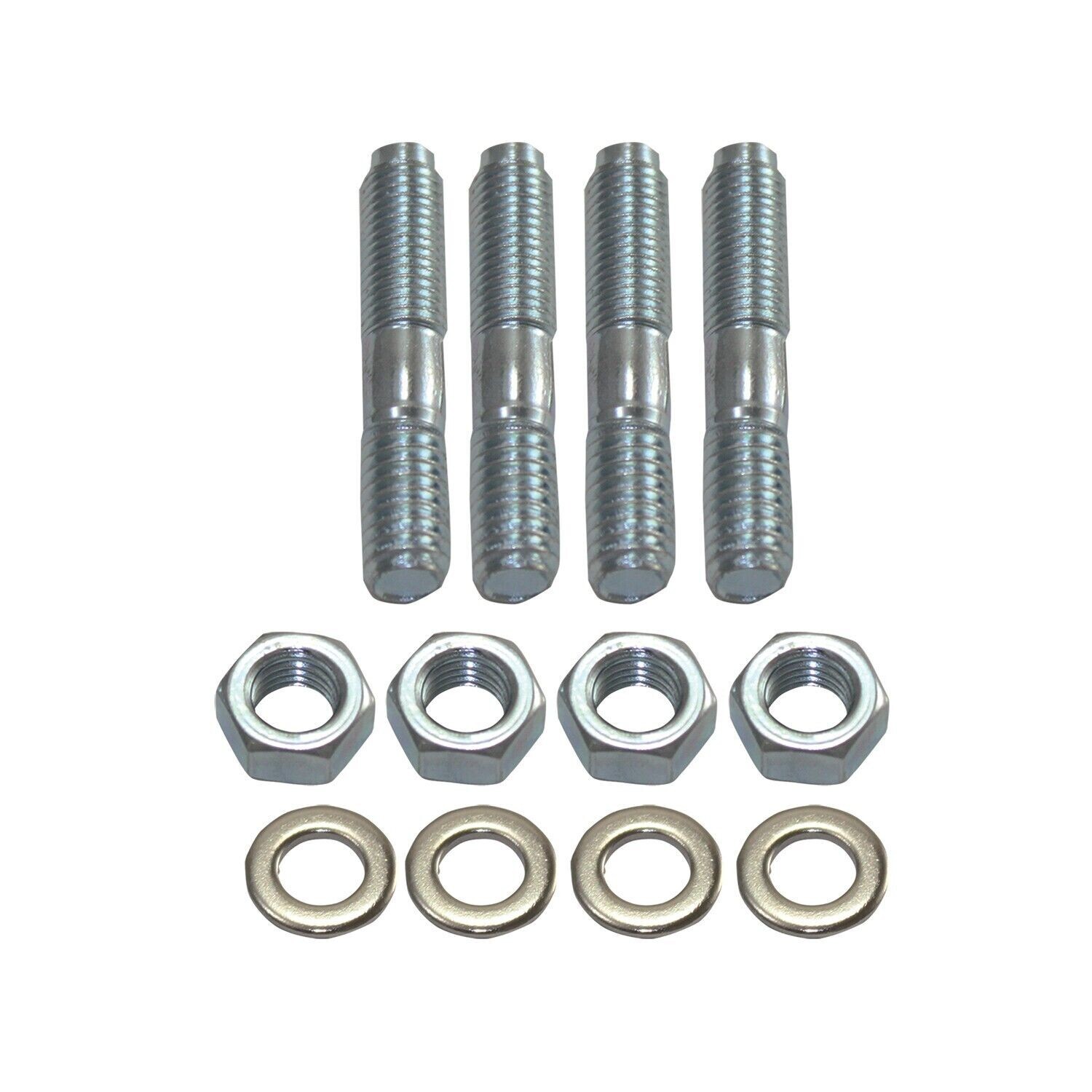 1 3/4" Carburetor Stud Mounting Kit 4 pc Set Edelbrock Holley SBC 350 BBC Ford