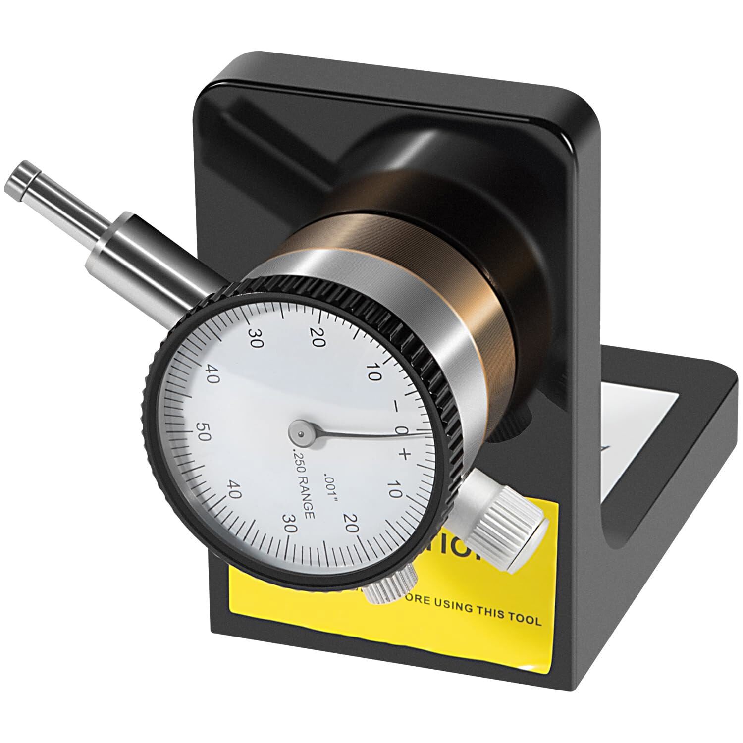 W1218A for Planers Dial Indicator Rotates 360° Durable Powerful Magnetic Base