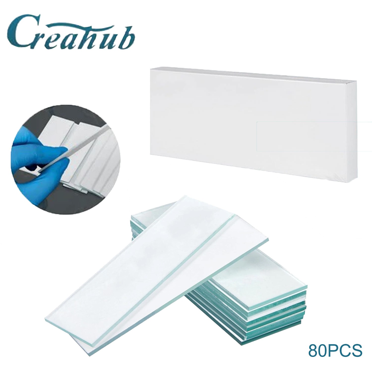 Classical TLC Plates Silica Gel 60 GF254 25×75mm Glass Backed 0.2mm Thick 80/Box