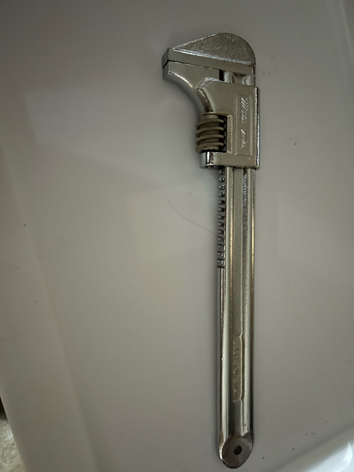 Martin Tools 89315 15” Adjustable Wrench 3-7/8” Max Opening