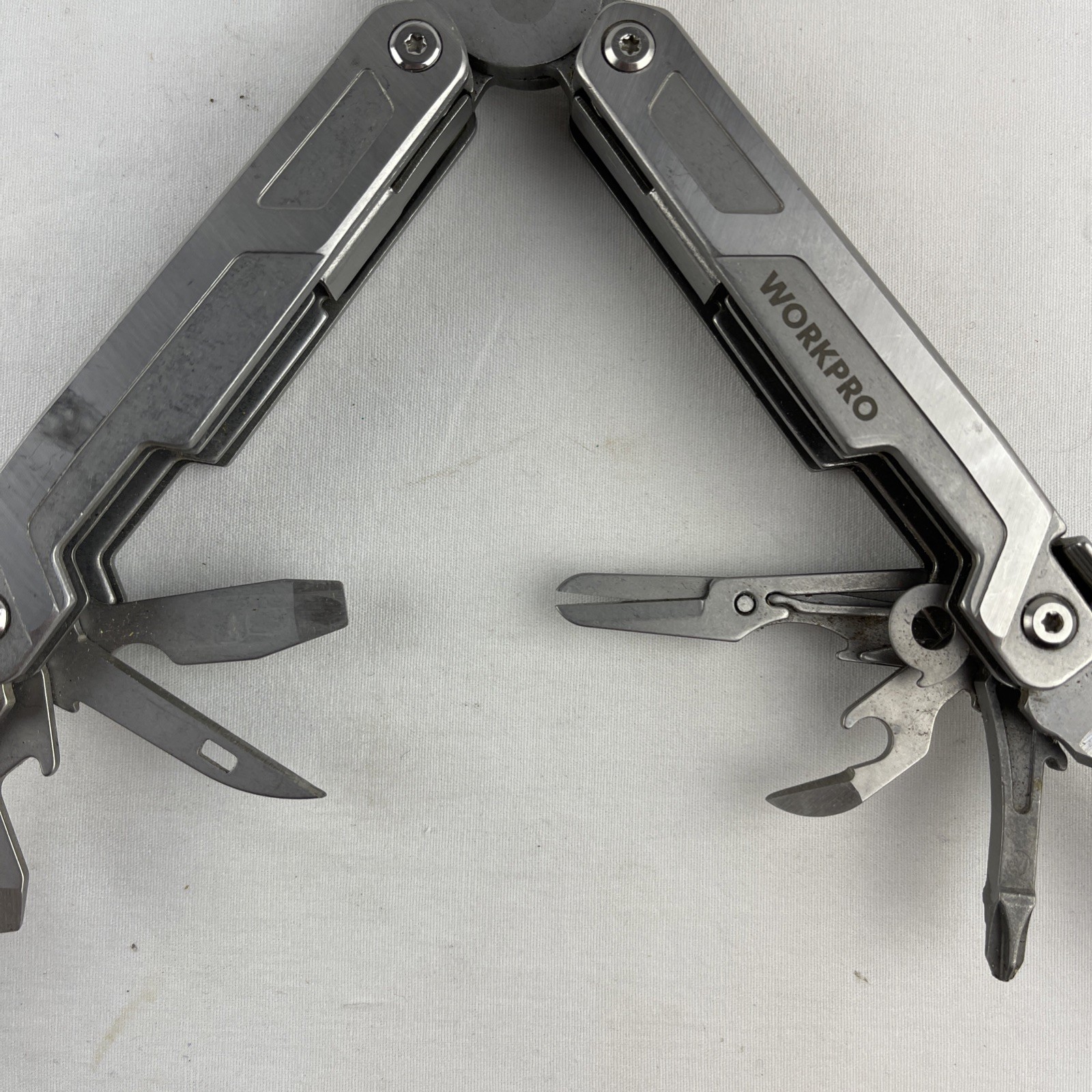 WORKPRO Stainless Steel Multi Tool Plier EDC Multitool with Pocket Knife