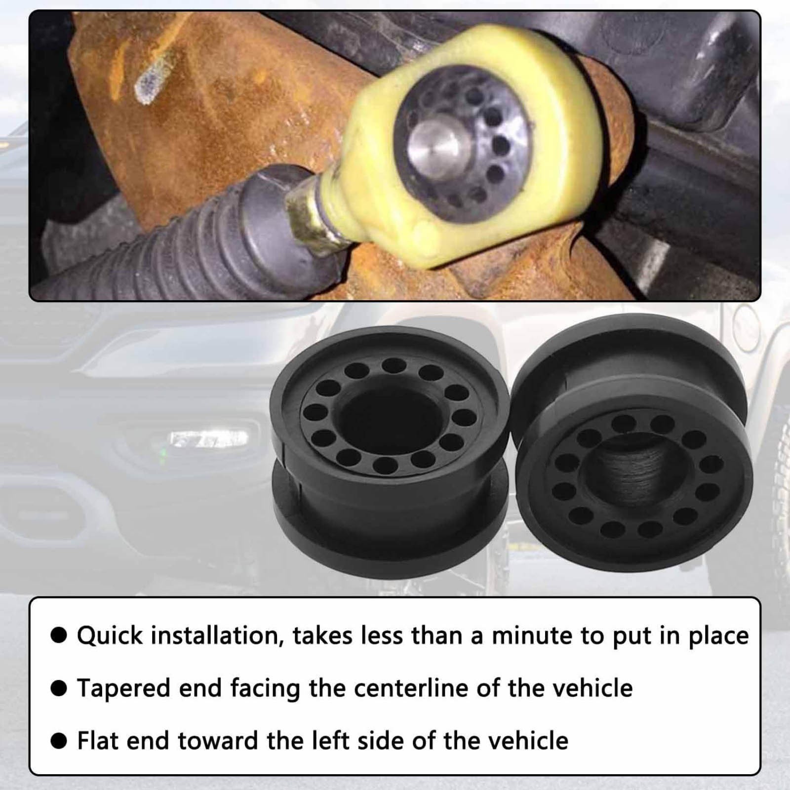 4PCS Transfer Case Shift Bushing 68078975AA For Dodge Ram Models High Quality