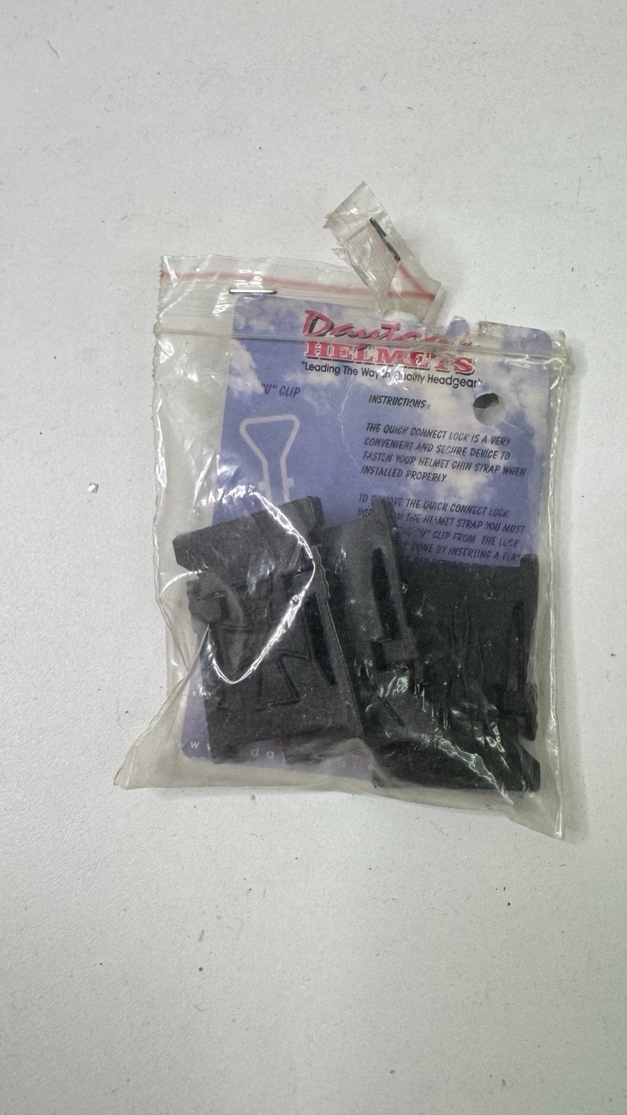 Daytona Helmets Quick Release Buckle Kit Open Box (3 pcs, Incomplete Set)