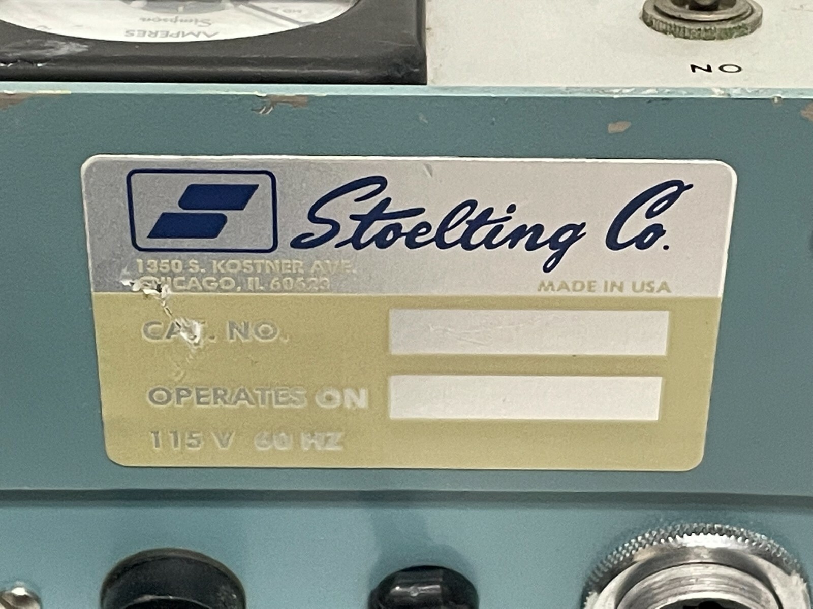 F9: Stoelting Heater / Illuminator - Read Condition