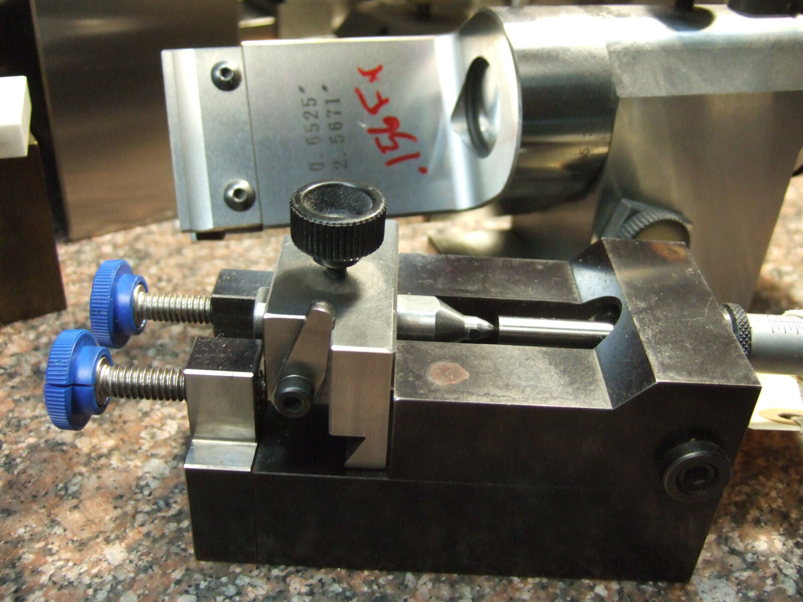 Hermann Schmidt TYPE RADIUS DRESSER SETTING FIXTURE #3 TOOLMAKER IMPORT ALSO FIT