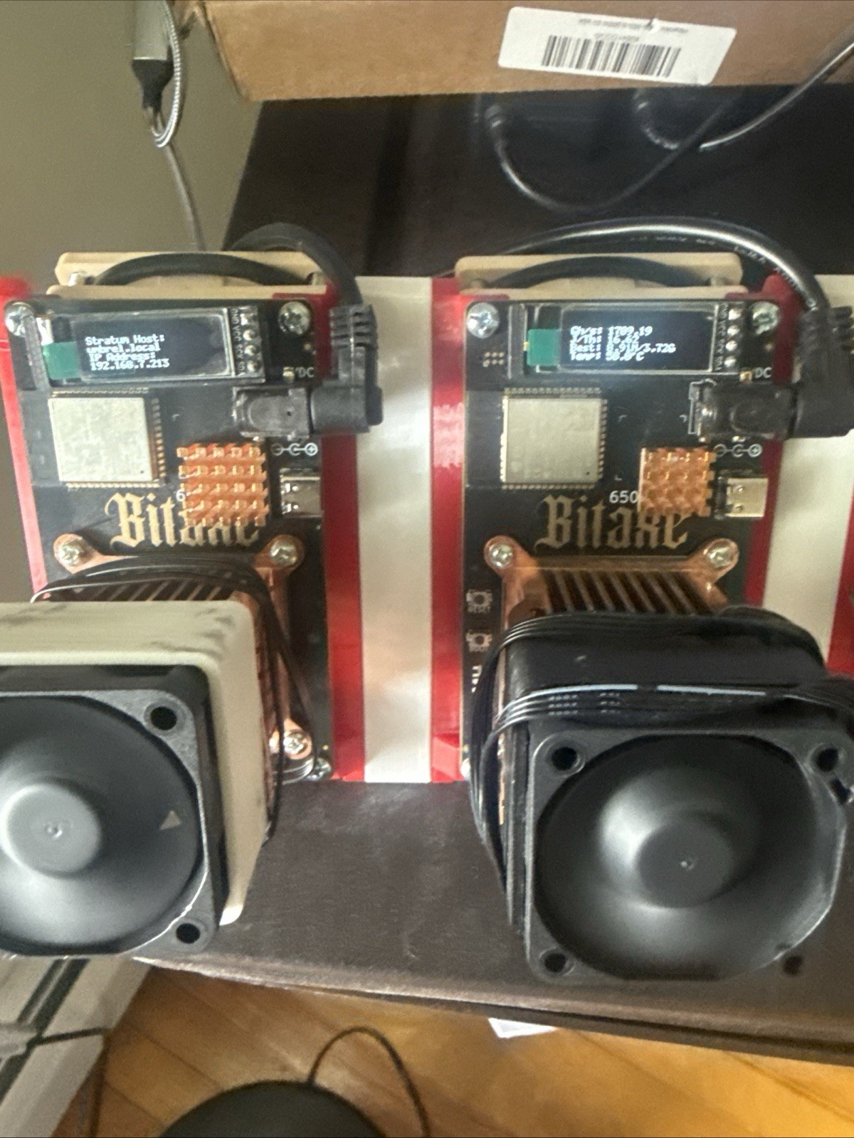 Bitaxe Duo Solo Bitcoin Miner | El Mirage Heatsink | Artic Fan | Premium Cooling