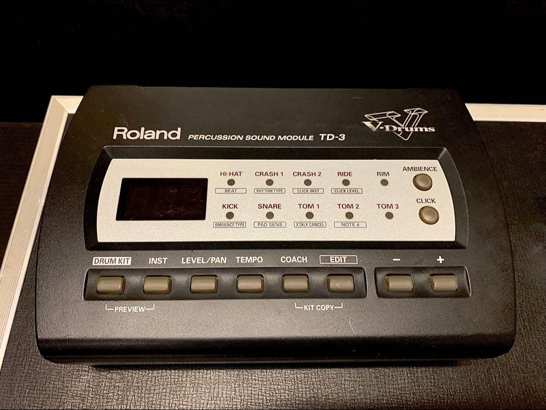 Roland TD-3 V-Drum Module Electronic drum sound module #0001