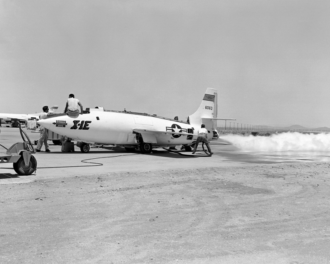 1956 NACA Bell X-1E Rocket-powered Aircraft - 8x10 Photo On 8.5x11 #1711