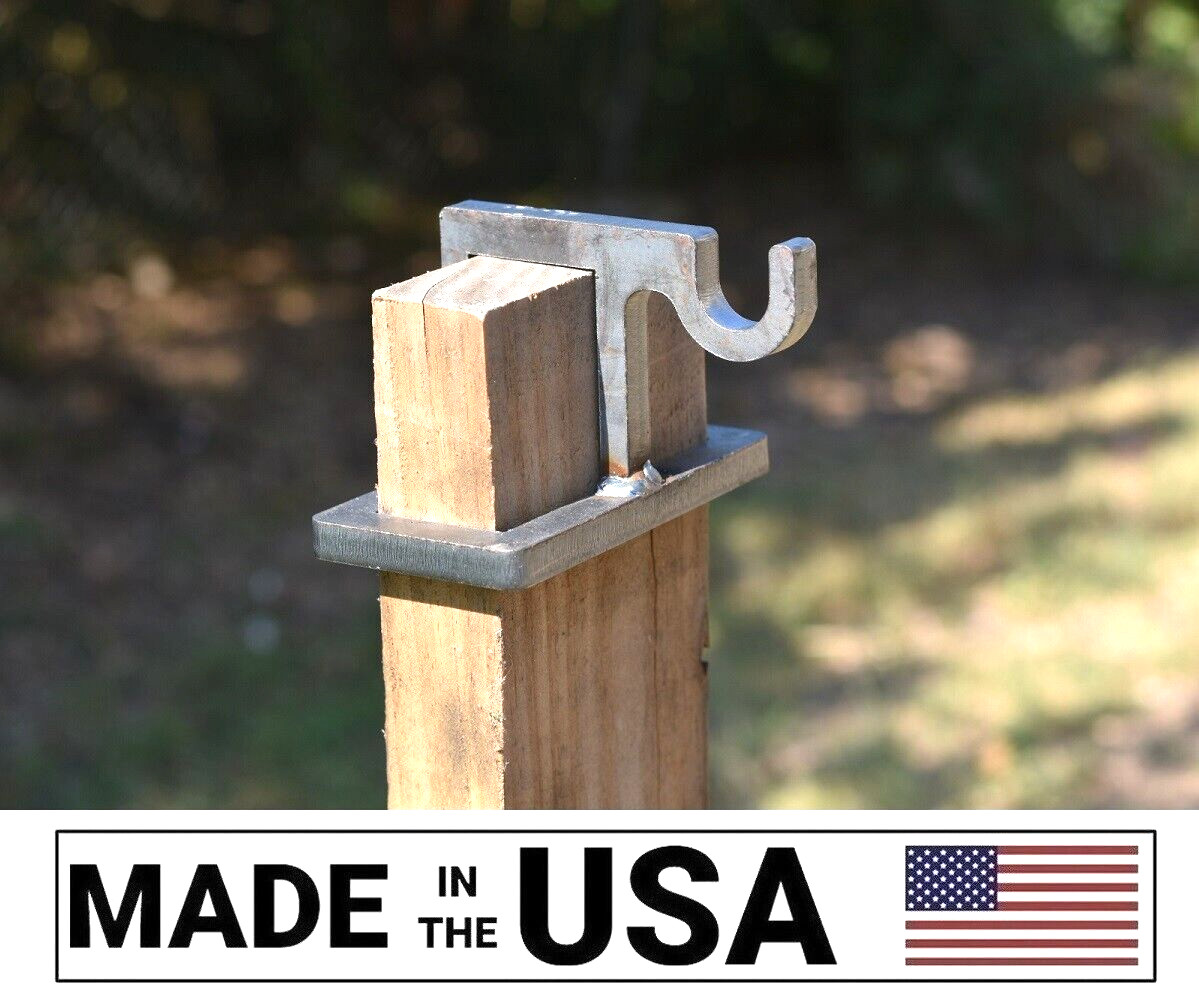 [SR] Steel Shooting Target 2x4 Wood Post Topper Hook Hanger NRA Range Target 1pc