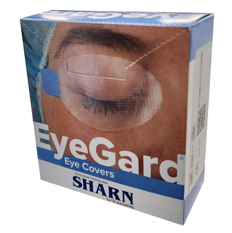 *50-Pairs* Sharn By Marketlab Oval EyeGard Eye Cover Adult S2020