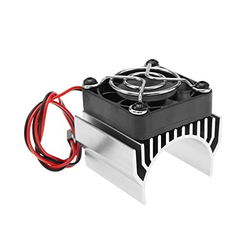 RC Motor Heat Sink with Cooling Fan for 540 550 3650 3660 RC Model Car Motor