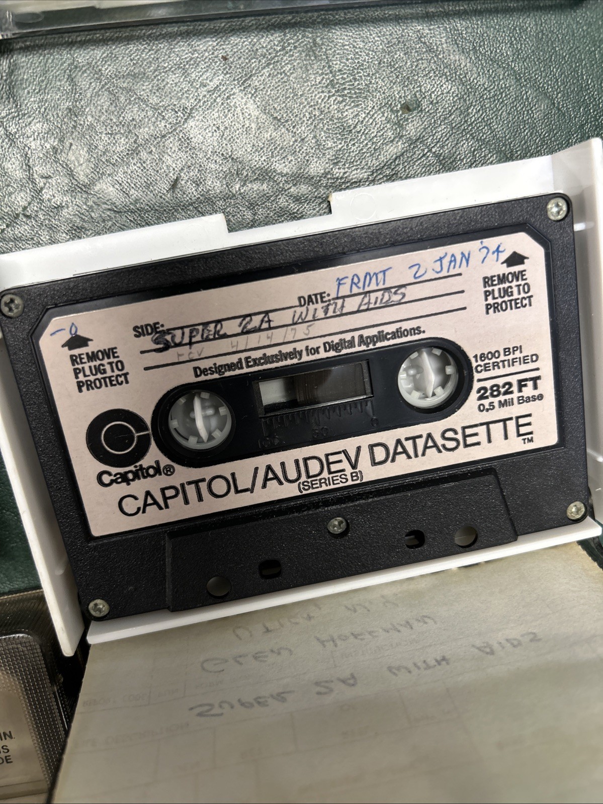 1970'/80's Vintage Computer Cassettes Software Tapes ?? Capitol Dattsette