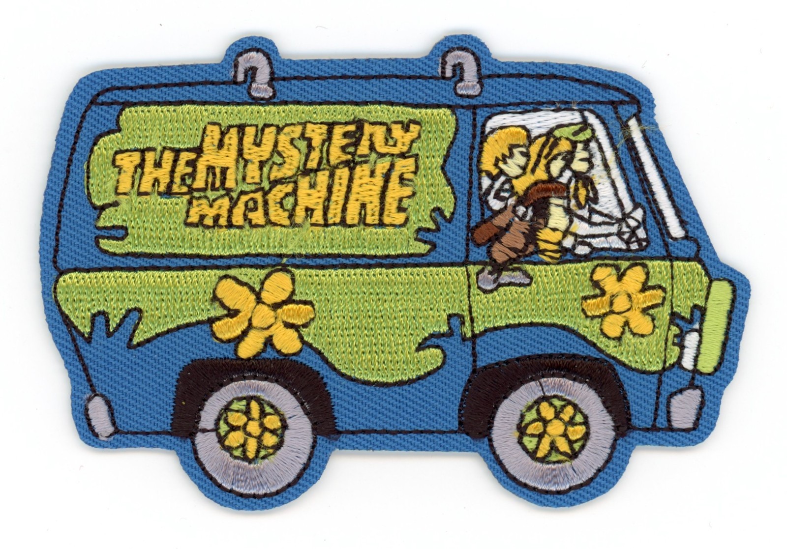 Scooby-Doo Mystery Machine Van Patch – Embroidered Iron-On / Sew On