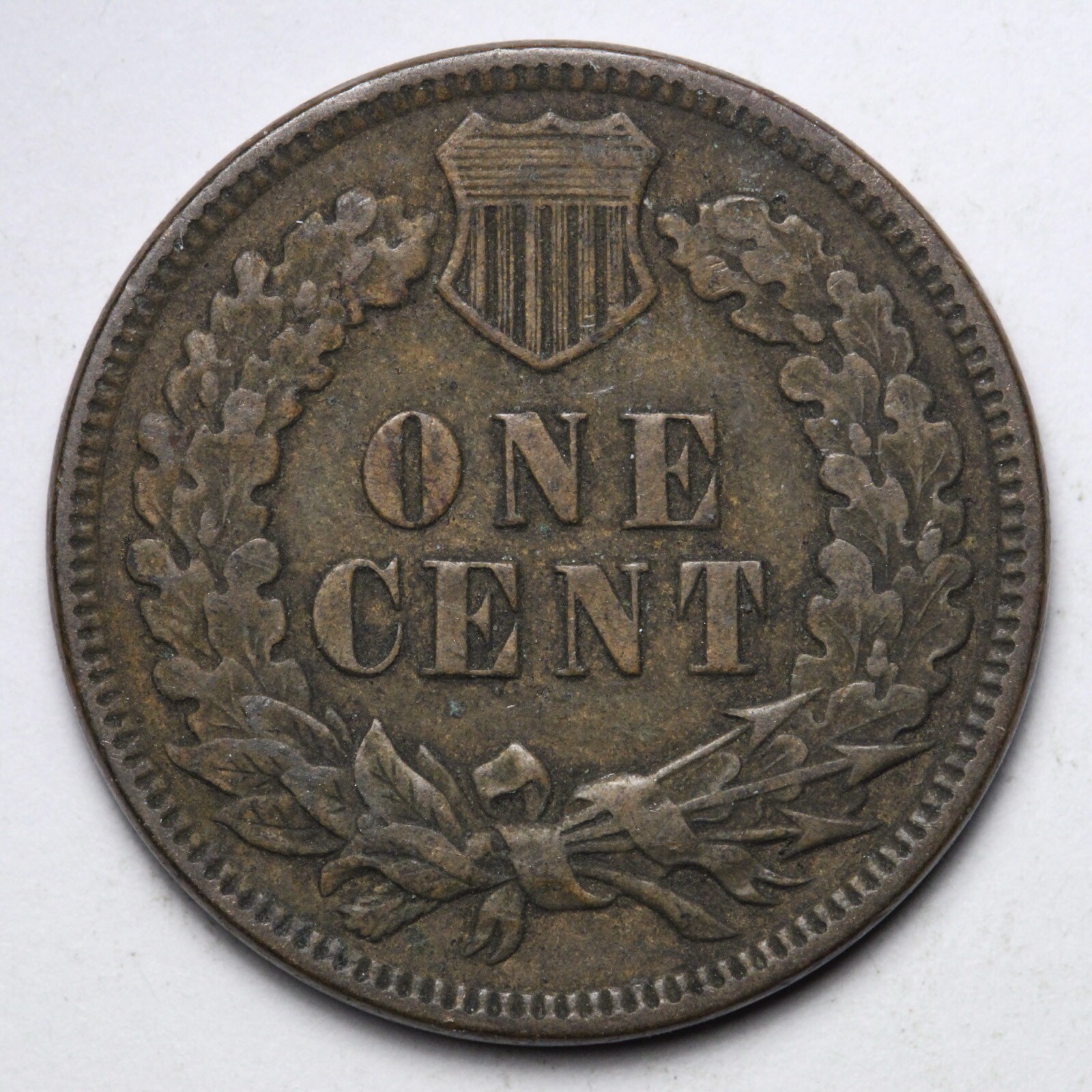1897 Indian Head Cent Penny AU E165 T