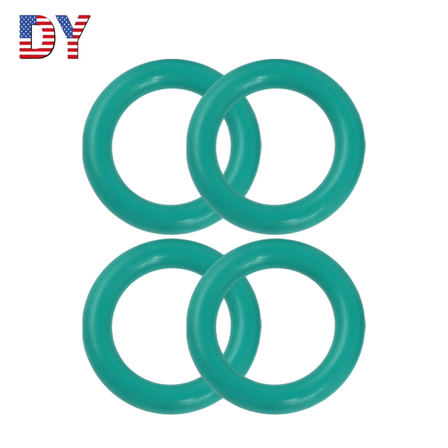 4 Pack EGR Valve Engine Coolant Cooler Pipe O-Ring For 09-12 Dodge Ram 6.7L