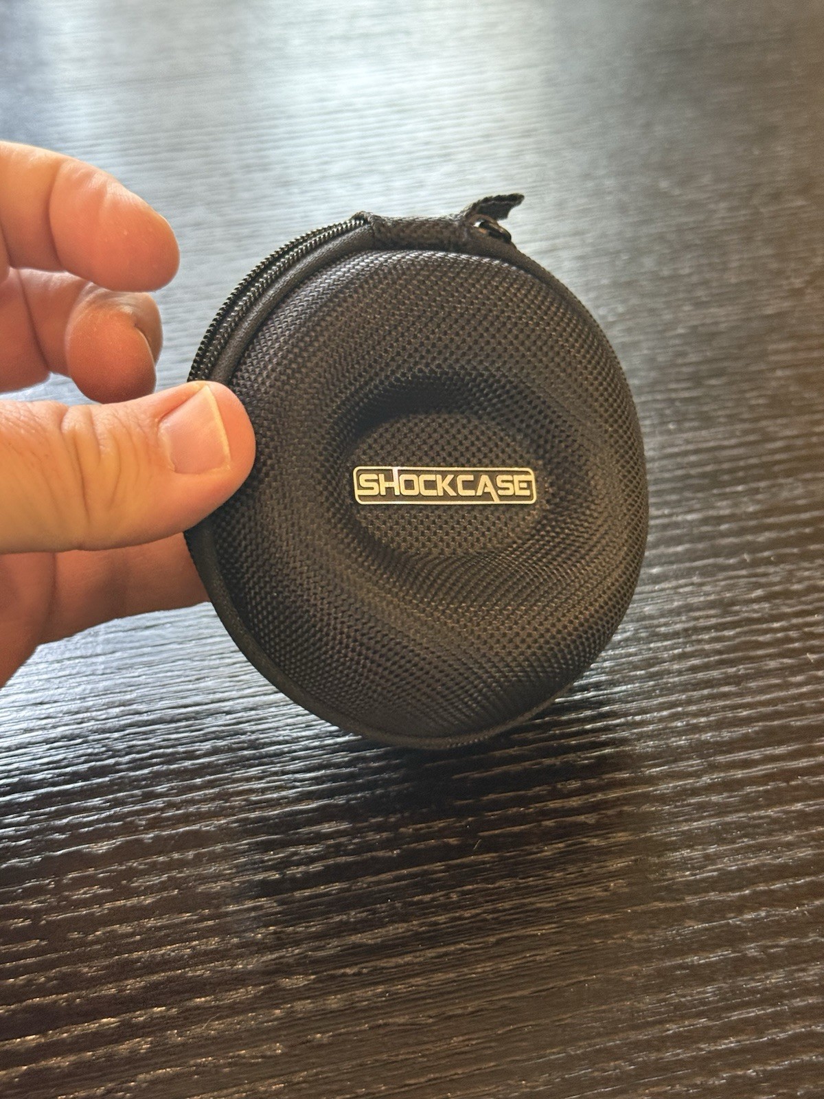 Shockcase Black Zippered Watch Case