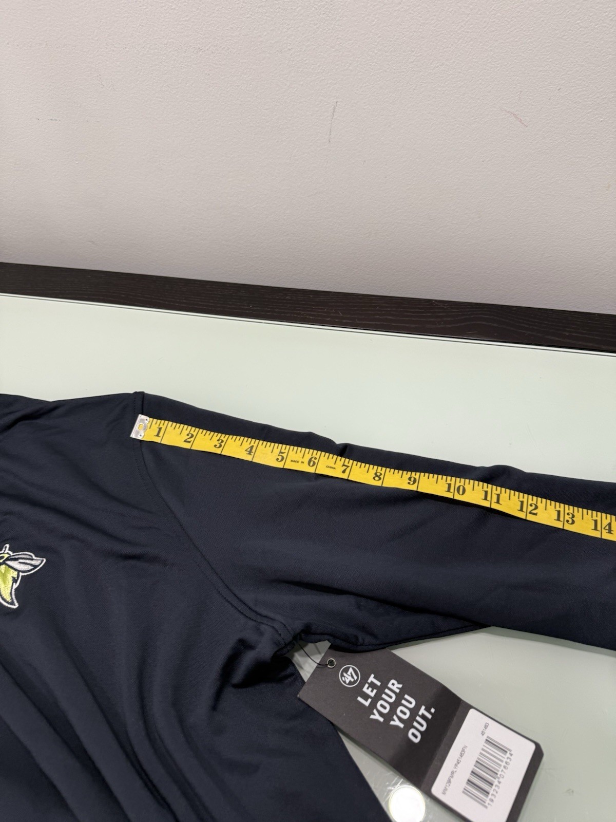 Columbia Fireflies Minor League S.C ‘47 Brand Long Sleeve Quarter Zip Shirt Sz M