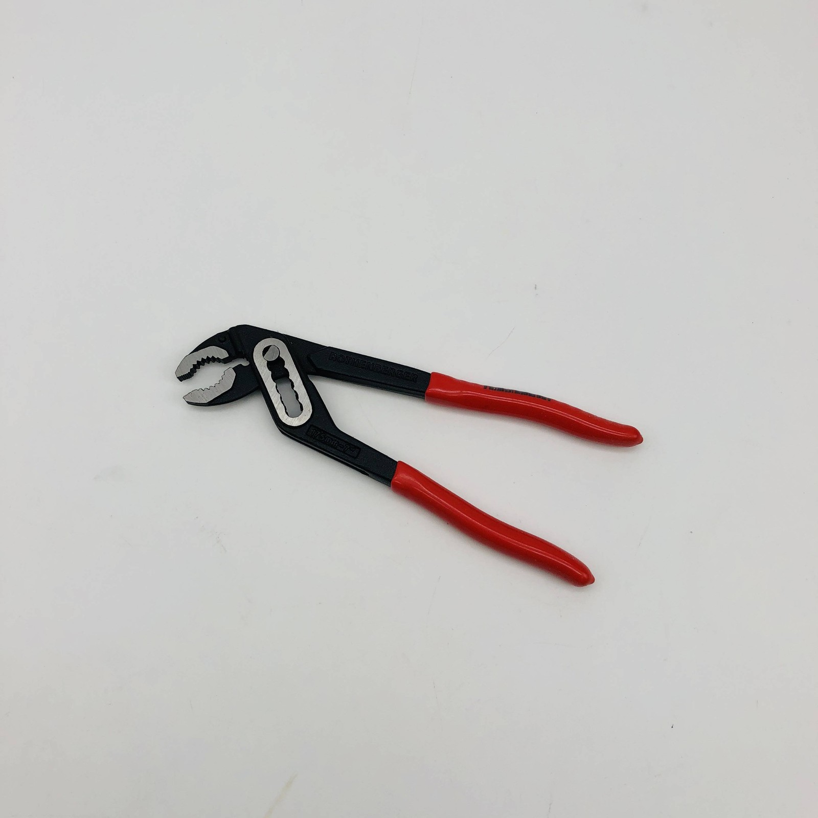 Rothenberger 70521 Insulated Waterpump Pliers 7" Max Pipe 1" Black Water Pump