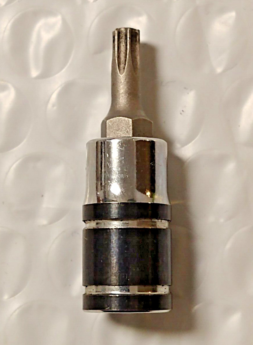 MATCO TOOLS SEBTP20, 1/4" SOCKET DRIVEN, T20H TORX BIT *TAMPER RESISTANT"