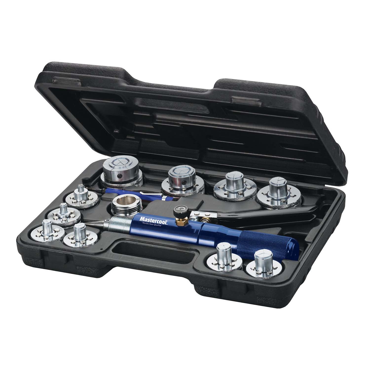 Mastercool 71650-A Tube Expanding Tool Kit with 10 Expander Heads