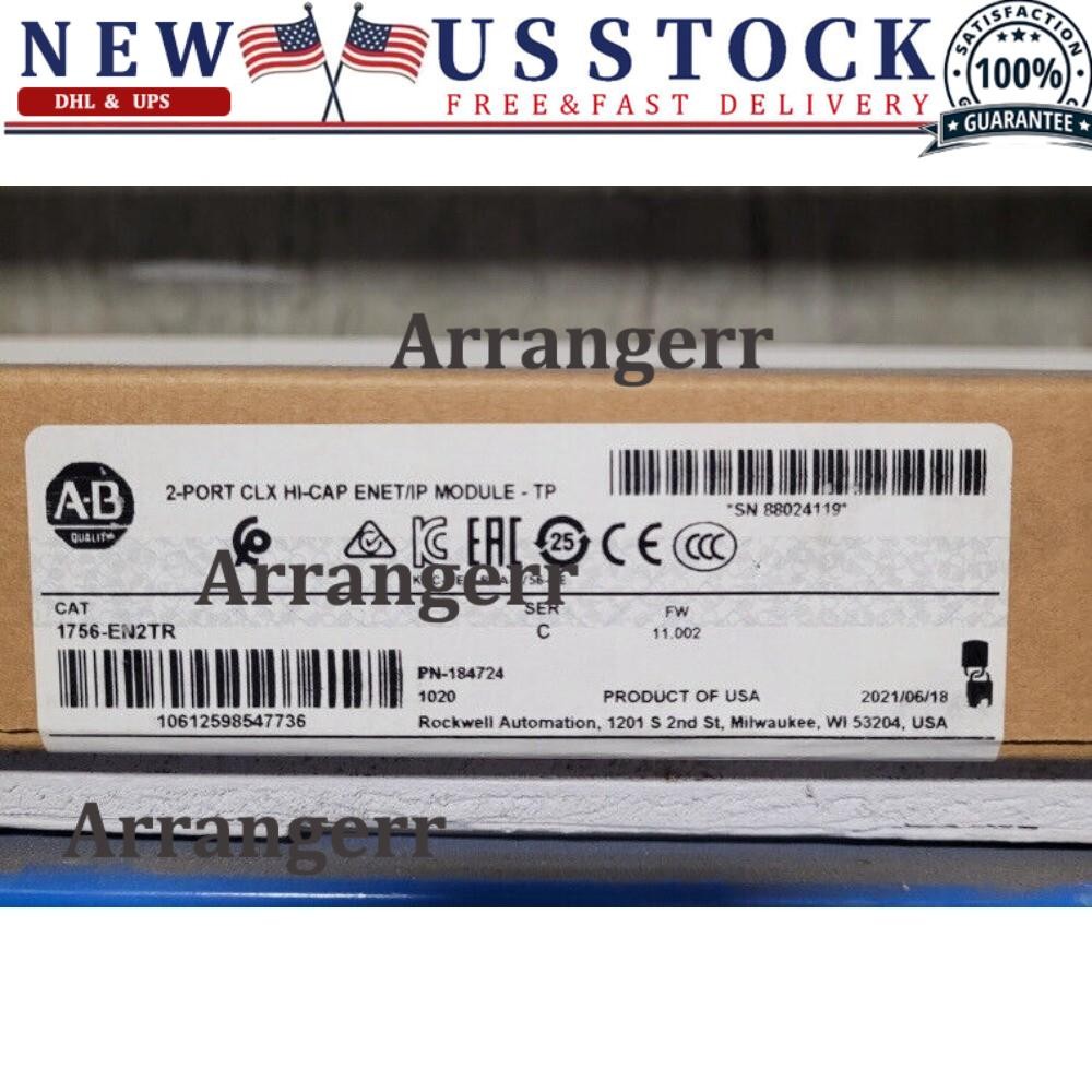 AB 1756-EN2TR Series C FW 11.002 ControlLogix  1756EN2TR US Free Tax