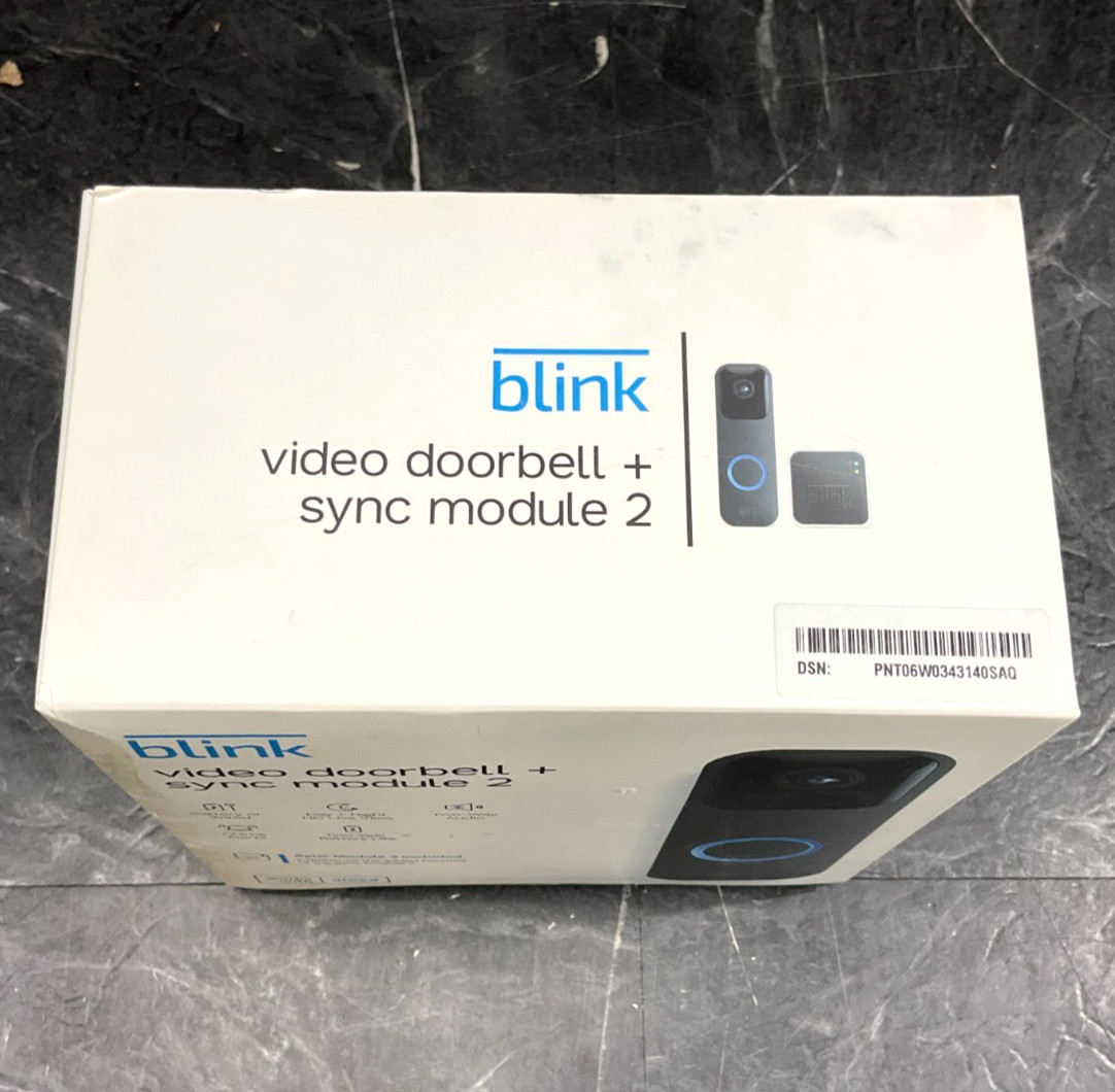 Blink Doorbell and Sync Module 2 Black B08SGC46M9  | 🇺🇸✨🇺🇸✨ NEW!