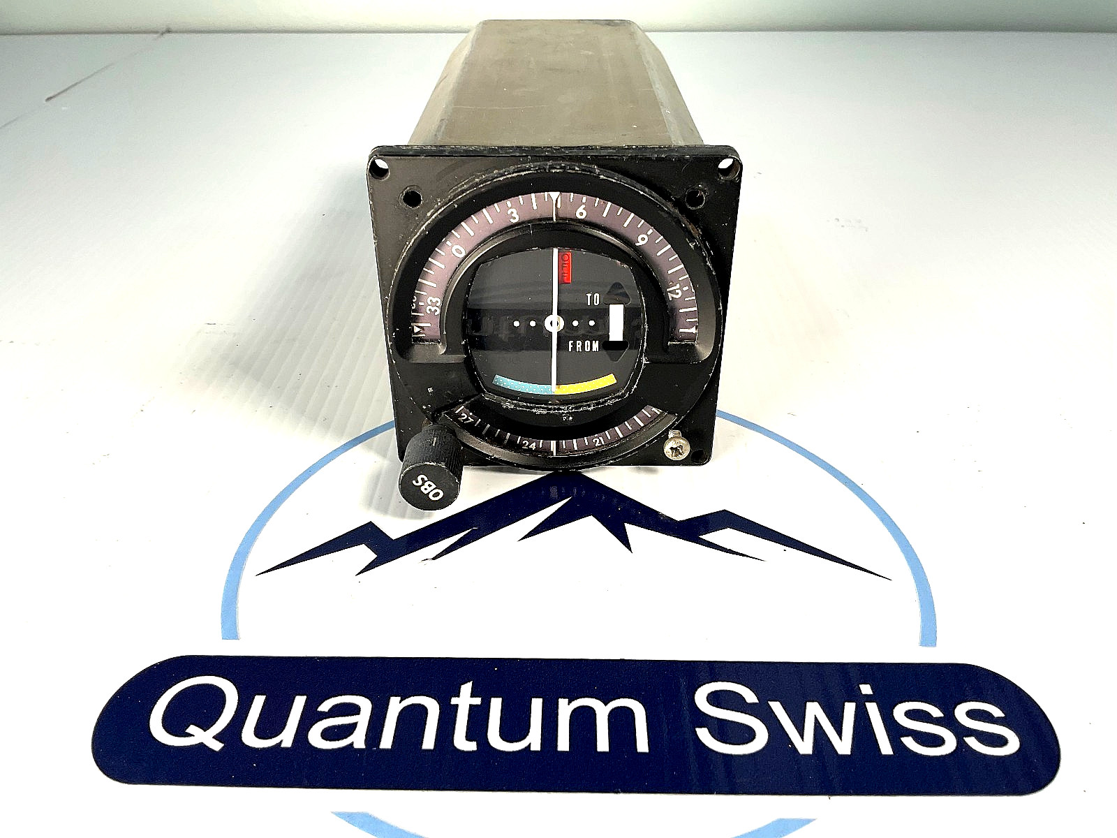 King Radio Corp KI-201 VOR/LOC Navigation Indicator P/N KI-201 S/N 1637 Olathe