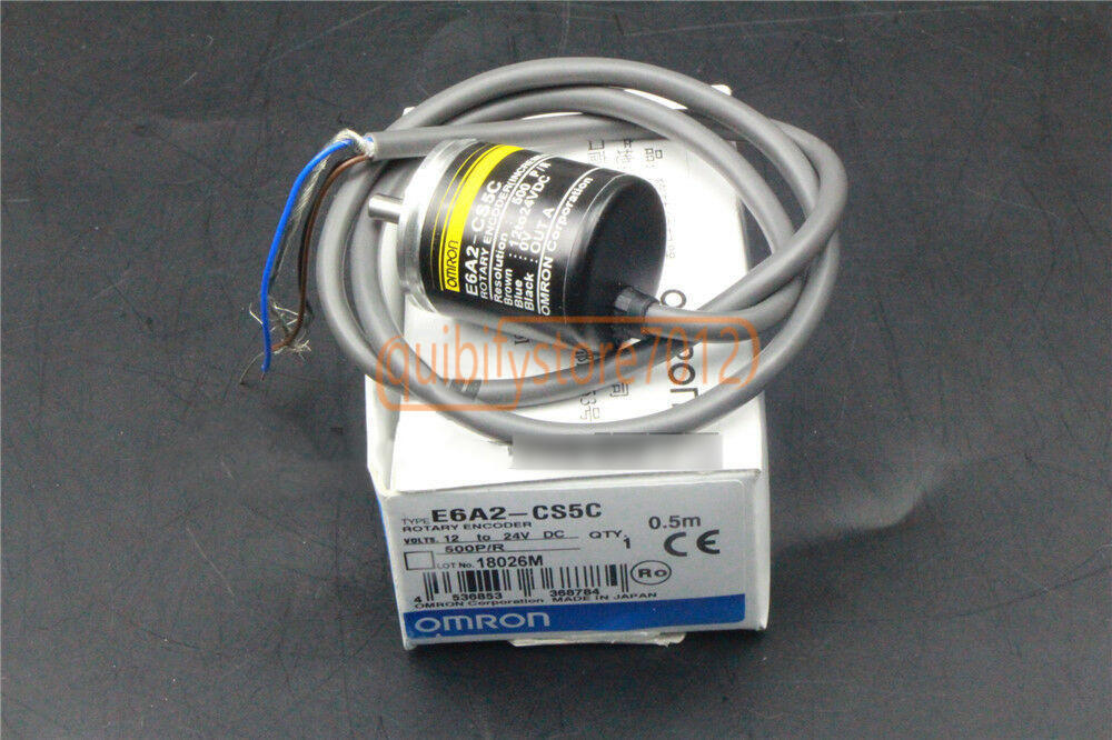 1PCS New OMRON E6A2CS5C E6A2-CS5C 500P/R Rotary Encoder