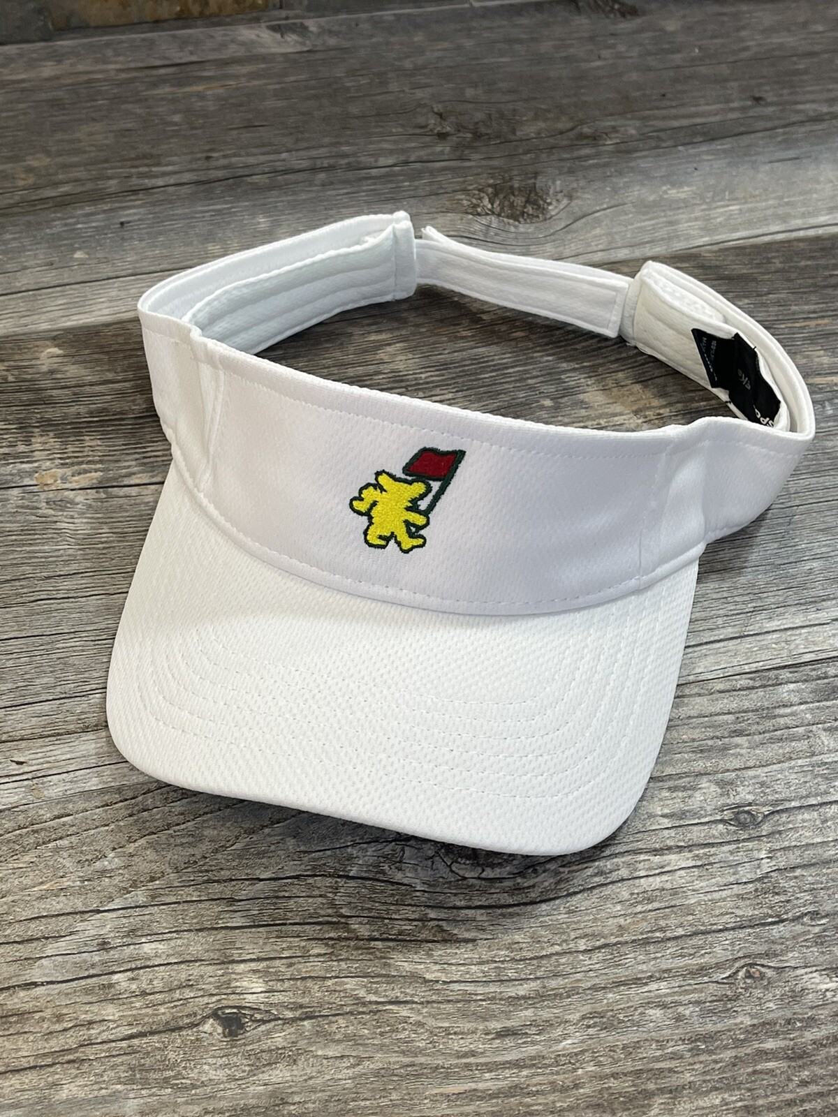 Grateful Dead Dancing Bear Masters Flag Visor