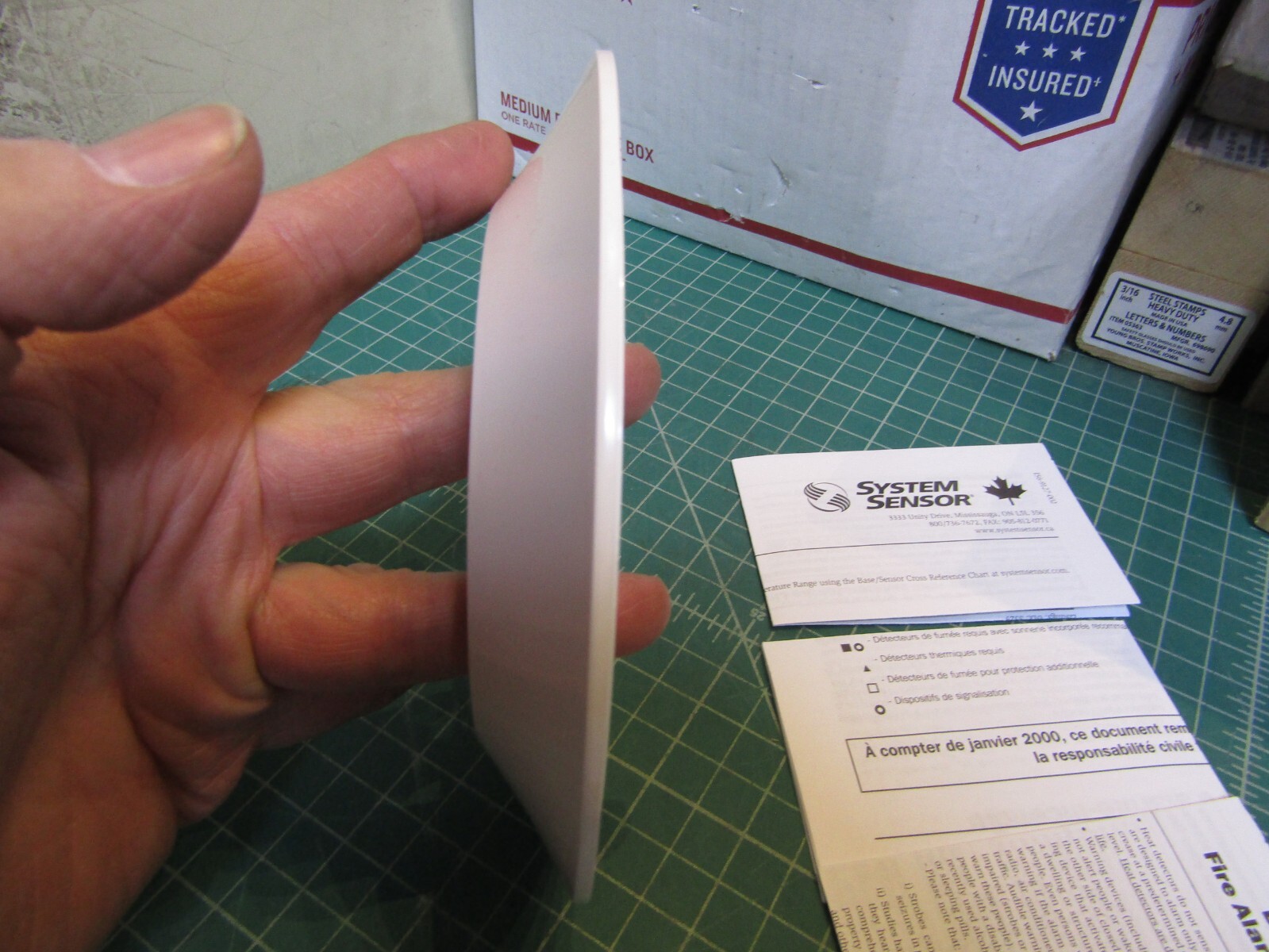 1 – New System Sensor B300A-6 White Detector Base. NEW in Box