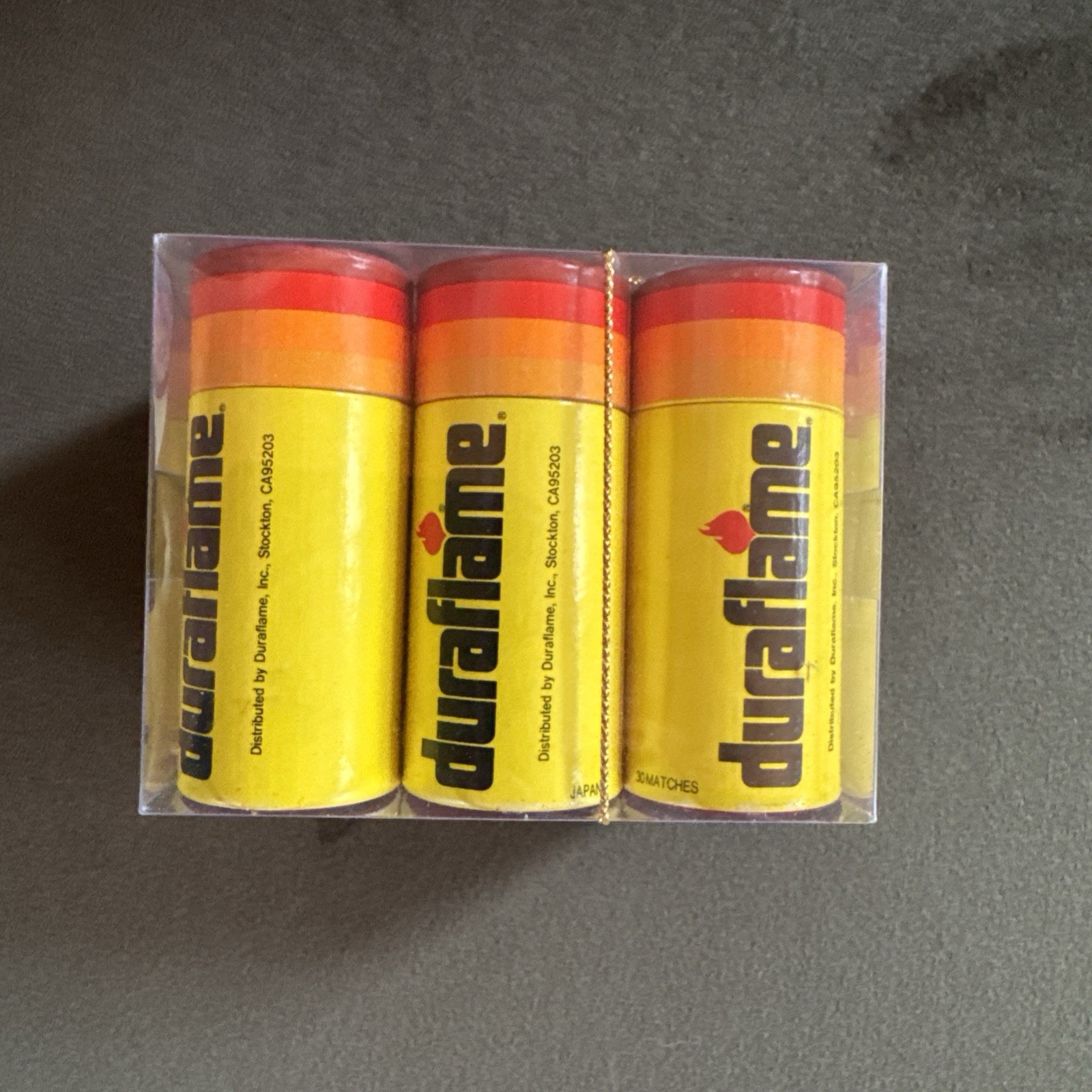 Duraflame Box of 6 Short PacksStrike On Box Matches- Vintage Rare 1/1 ebay