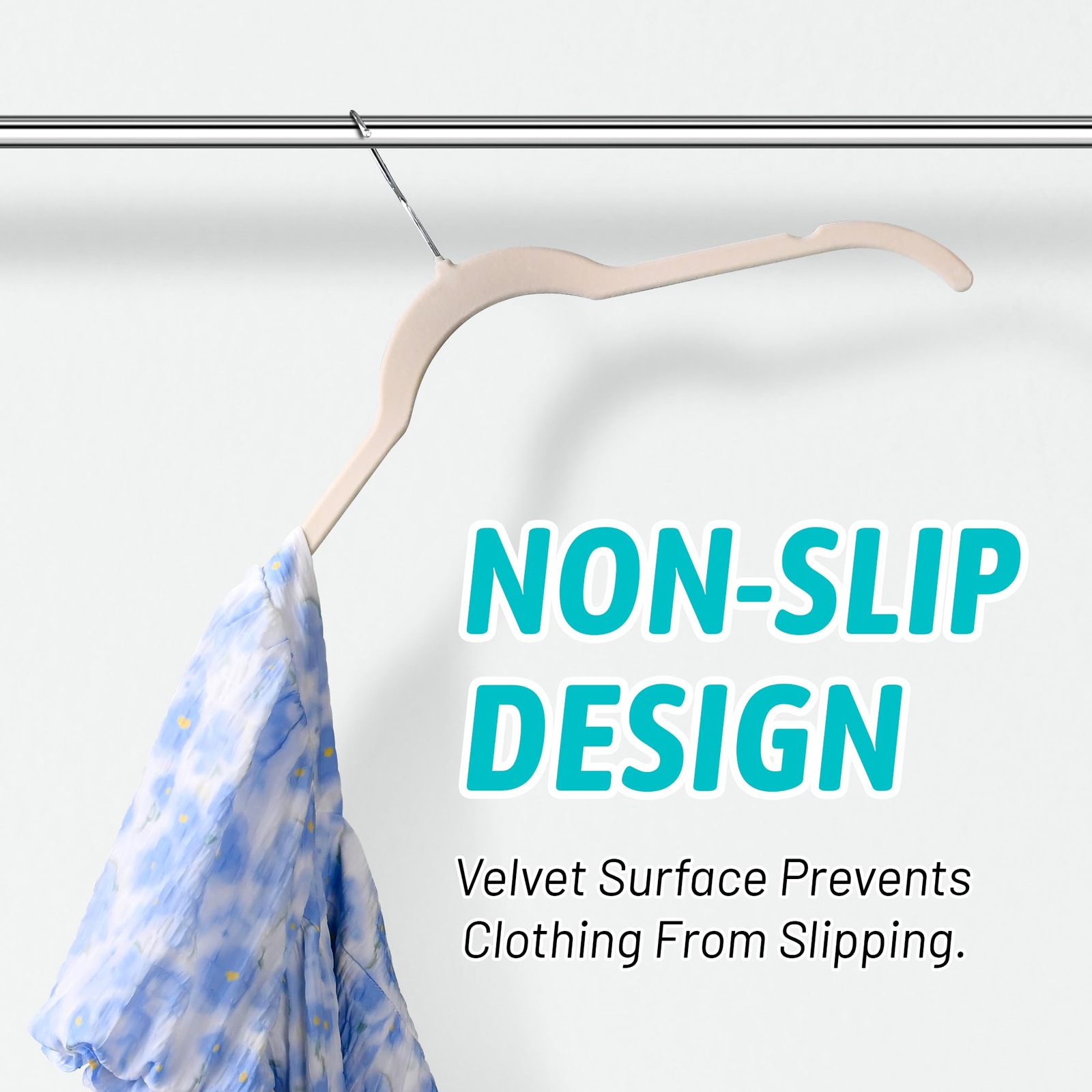 Premium Velvet Shirt Hangers 30 Pack Non-Slip 360° Swivel Hook Slim Flocked C...