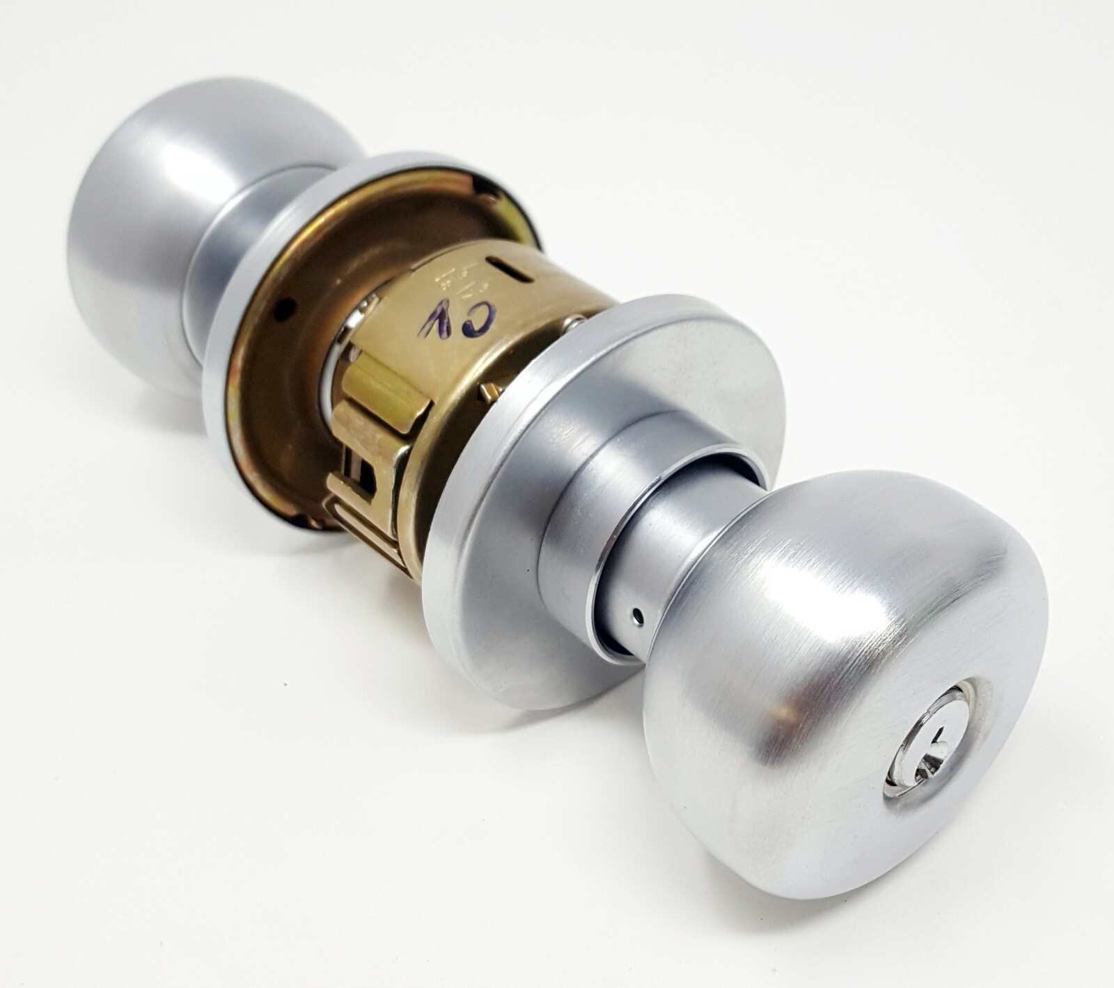 Yale 5422 LF 26D Satin Chrome Finish Knob Lock Dormitory New