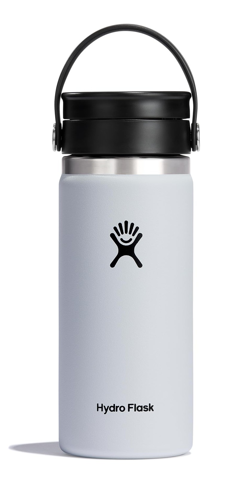 HYDRO FLASK WATER BOTTLE INSULATED STAINLESS STEEL - WHITE